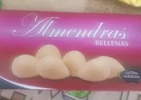 入っている砂糖の量 Almendras rrellenas