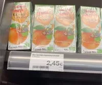 入っている砂糖の量 Zumo de Naranja 100%
