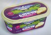 Amount of sugar in Mantequilla sin lactosa ligera