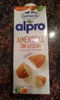 入っている砂糖の量 Bebida vegetal de almendras sin azúcar