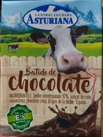Amount of sugar in Batido de chocolate