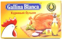 Сахар и питательные вещества в Gallina blanca