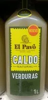 Cantidad de azúcar en Caldo natural de verduras