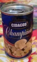 Sokerin määrä sisällä Champiñón laminado extra Cidacos