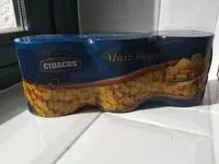 Sokerin määrä sisällä Maiz dulce