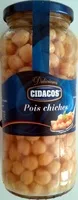 Sokerin määrä sisällä Garbanzos extra