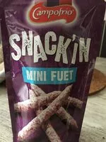 Quantité de sucre dans Snack´in, mini fuet