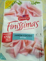 Quantité de sucre dans Finissimas, jamón cocido extra