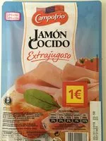 Quantité de sucre dans Jamón cocido