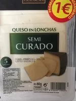 Sokerin määrä sisällä Queso semicurado mezcla lonchas