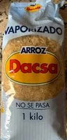 Quantité de sucre dans Arroz vaporizado Dacsa