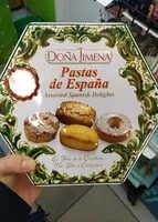 चीनी की मात्रा Pastas españolas