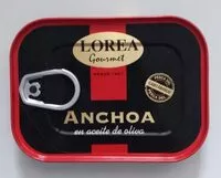 Cantidad de azúcar en Anchoa