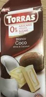 Количество сахара в Chocolat blanc avec coco et édulcorant