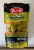Количество сахара в Aceitunas manzanilla con hueso