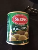 Количество сахара в El Serpis Anchoa Olives 125 Gram