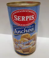 Количество сахара в Aceitunas rellenas de anchoa +Ligeras