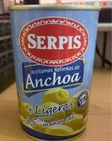 Количество сахара в aceitunas rellenas de anchoa