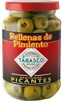 Количество сахара в Aceitunas picantes rellenas de pimiento Tabasco