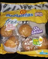 Cantidad de azúcar en Magdalena sin lactosa