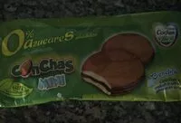 Cantidad de azúcar en Conchas mini 0% azucares