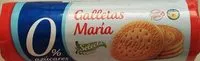 Cantidad de azúcar en Galletas María 0% azúcares Selecta