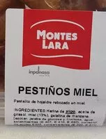 Cantidad de azúcar en Pestiños miel