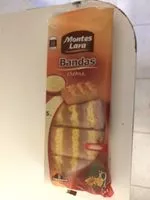Cantidad de azúcar en Bandas crema