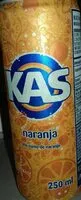 Jumlah gula yang masuk Kas Naranja 250ml