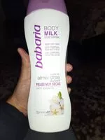 Cantidad de azúcar en Body milk almendras