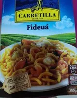 Cantidad de azúcar en Fideuá