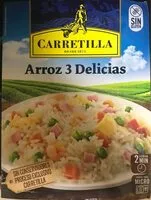 चीनी की मात्रा Arroz tres delicias sin gluten