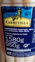 中的糖分和营养成分 Carretilla