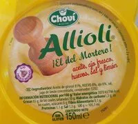 Cantidad de azúcar en Allioli