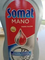 Cantidad de azúcar en Somat mano