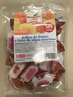 Jumlah gula yang masuk Jelly de frutas sin azúcar a base de algas marinas