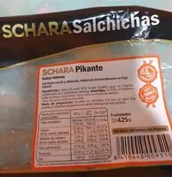 Amount of sugar in SCHARA Salchichas Pikante