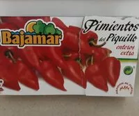 Cantidad de azúcar en Pimiento Piq.bajamar 185G