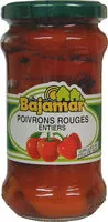 Cantidad de azúcar en POIVRONS ROUGES ENTIERS