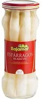 Cantidad de azúcar en Esparragos