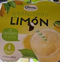Amount of sugar in Granizado de limon
