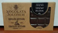 Sucre et nutriments contenus dans Xocolata jolonch