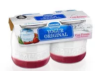 Quantité de sucre dans Yogur con fresas
