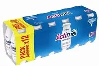 Количество сахара в Actimel