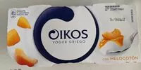 Jumlah gula yang masuk Yogur griego con melocotón