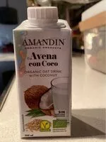 Quantité de sucre dans Avena con coco