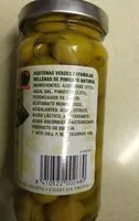 Amount of sugar in Aceitunas de pimiento
