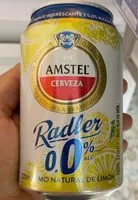 Количество сахара в Amstel radler 0,0