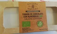 Sucre et nutriments contenus dans Galiana sirvent