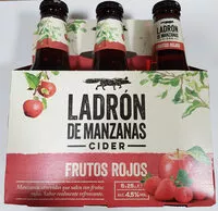 Cantidad de azúcar en Ladron de manzanas